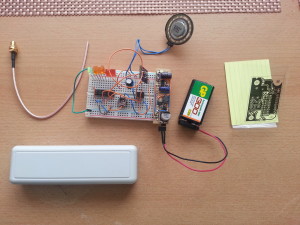 lt5534 rf detector on breadboard