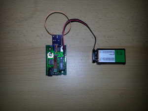 RF detector on DIY PCB