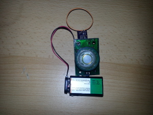 RF detector with DIY PCB